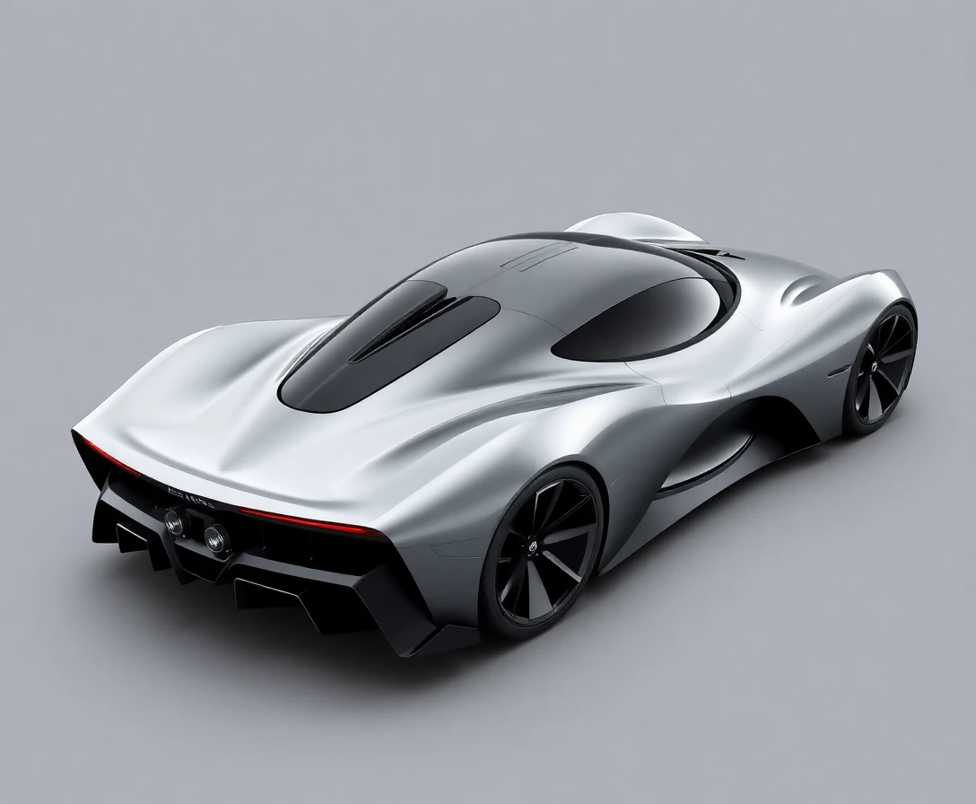 Aston Martin Valkyrie, vue de profil